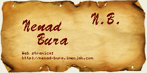 Nenad Bura vizit kartica
